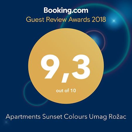 Apartments Sunset Colours Umag Rožac Extérieur photo